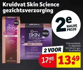 Kruidvat skin science gezichtsverzorging