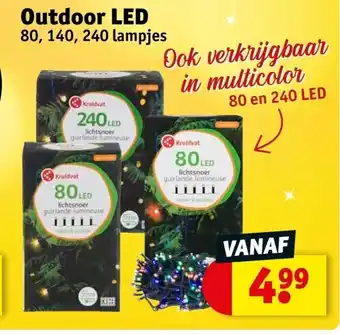 Kruidvat Outdoor led aanbieding