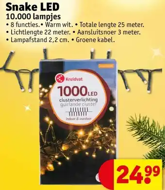 Kruidvat Snake led aanbieding