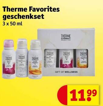 Kruidvat Therme favorites geschenkset aanbieding