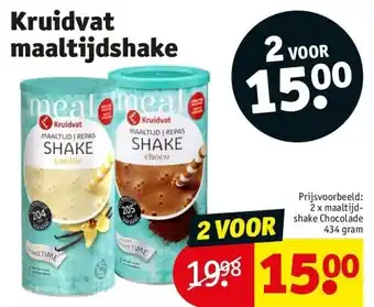 Kruidvat maaltijdshake