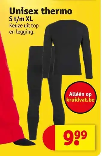 Kruidvat Unisex thermo aanbieding