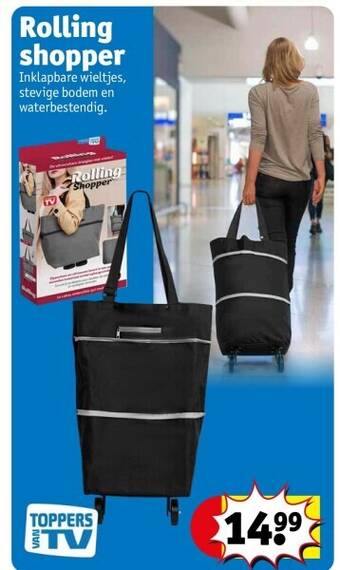 Kruidvat Rolling shopper aanbieding
