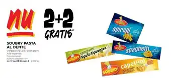 Jumbo Soubry pasta al dente aanbieding