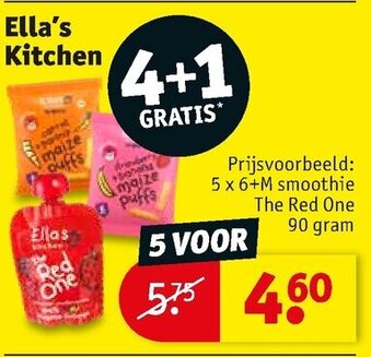 Kruidvat Ella's Kitchen aanbieding