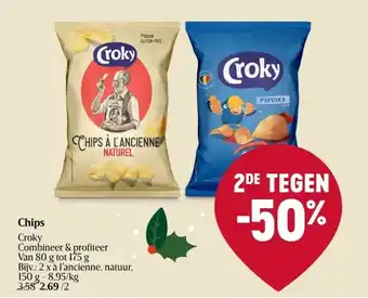 Delhaize Chips aanbieding