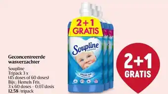 Delhaize Geconcentreerde wasverzachter aanbieding