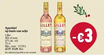 Aperitief op basis van wijn