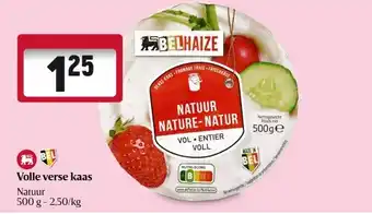 Delhaize Volle verse kaas aanbieding