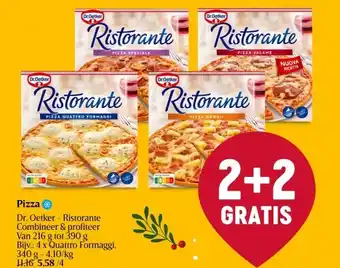 Delhaize Pizza aanbieding