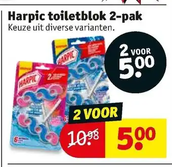 Harpic toiletblok 2-pak