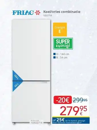 Eldi Koel/vries combinatie aanbieding