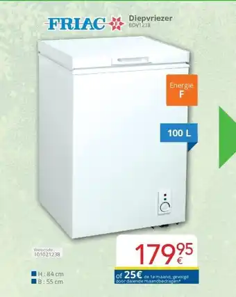 Eldi Diepvriezer aanbieding