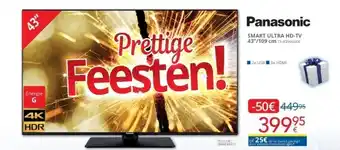 Eldi SMART ULTRA HD-TV 43"/109 cm aanbieding