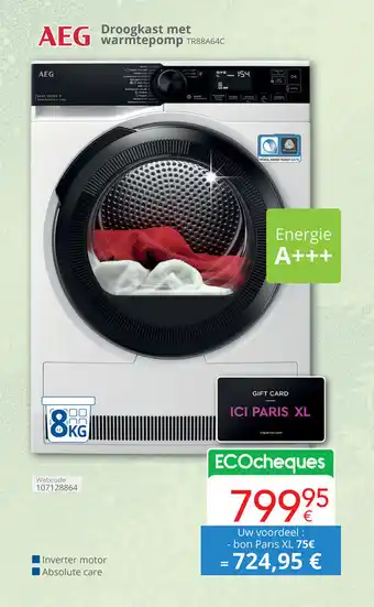 Eldi Droogkast met warmtepomp aanbieding