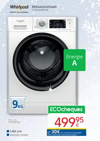 Eldi Wasautomaat aanbieding