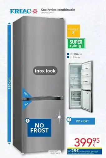 Eldi Koel/vries combinatie aanbieding