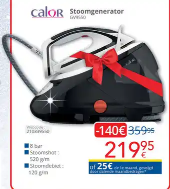 Eldi Stoomgenerator aanbieding