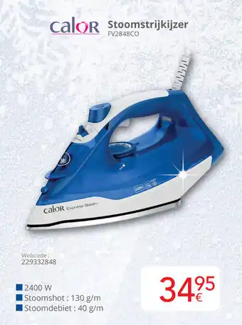 Eldi Stoomstrijkijzer aanbieding