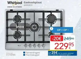 Eldi Gaskookplaat aanbieding