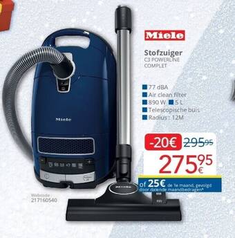 Eldi Stofzuiger aanbieding