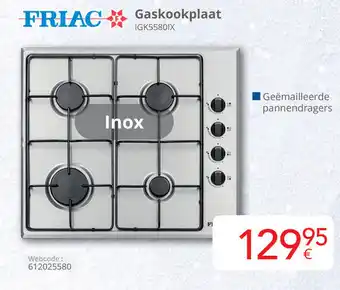 Eldi Gaskookplaat aanbieding