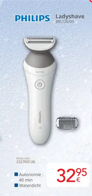 Eldi Ladyshave aanbieding