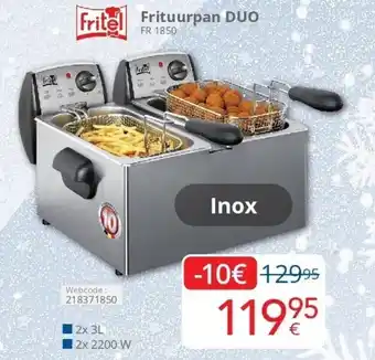 Eldi Frituurpan DUO aanbieding