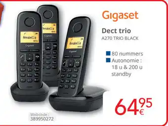 Eldi Dect trio aanbieding