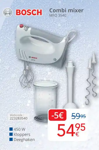 Eldi Combi mixer aanbieding