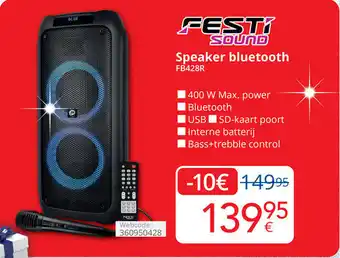 Eldi Speaker bluetooth aanbieding