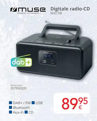 Eldi Digitale radio-cd aanbieding