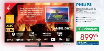 Eldi SMART ULTRA HD TV 55"/139 cm aanbieding