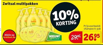 Kruidvat Zwitsal multipakken aanbieding