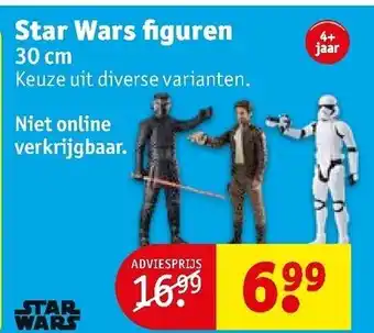 Kruidvat Star Wars figuren 30cm aanbieding