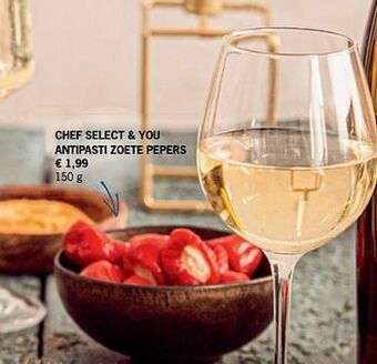 Lidl Chef select + you antipasti zoete pepers aanbieding