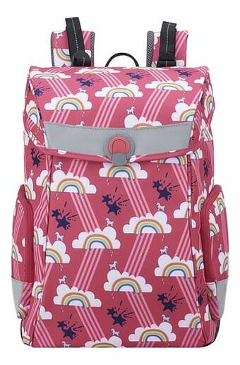 Delsey rugzak Ergo+ M Pink Licorne