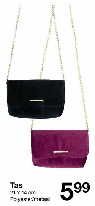 Zeeman Tas aanbieding