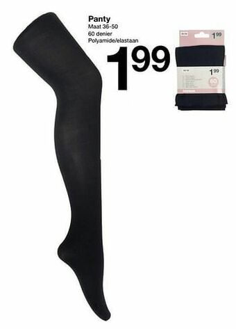 Zeeman Panty aanbieding