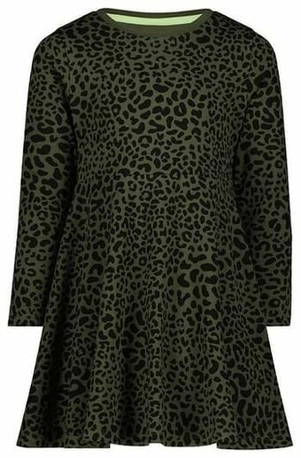 HEMA HEMA Kinderjurk Legergroen (legergroen) aanbieding