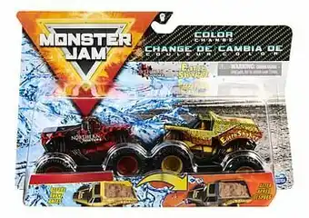 Dreamland Spin Master Monster Truck Monster Jam Northern Nightmare & Earth Shaker aanbieding