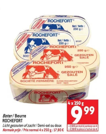 Match Boter/ beurre rochefort aanbieding