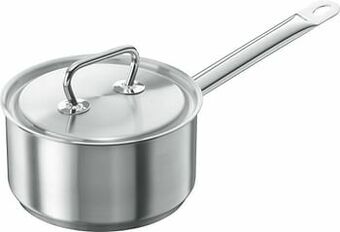 Makro Demeyere Classic Steelpan met deksel 14 cm aanbieding