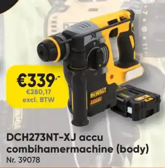 Toolstation DCH273NT-XJ accu combihamermachine (body) aanbieding
