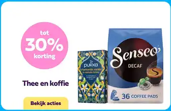 Thee en koffie