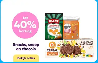 Snacks, snoep en chocola
