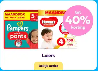 Plein.nl Luiers aanbieding