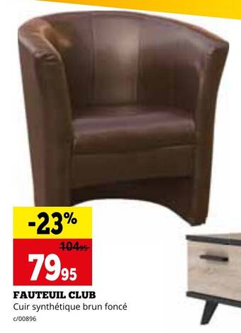 Dema FAUTEUIL CLUB aanbieding