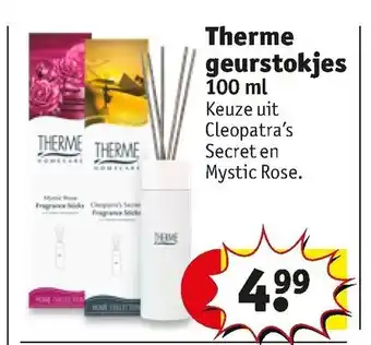 Kruidvat Therme geurstokjes 100ml aanbieding