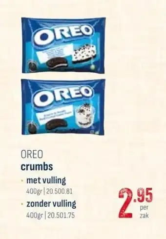 Horeca totaal OREO crumbs aanbieding